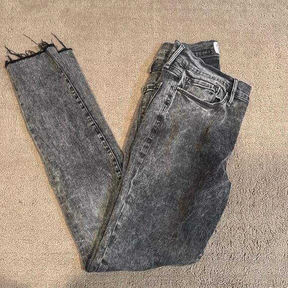 Frame Denim Women’s Gray Skinny Jeans Size 28 - Picture 1 of 5